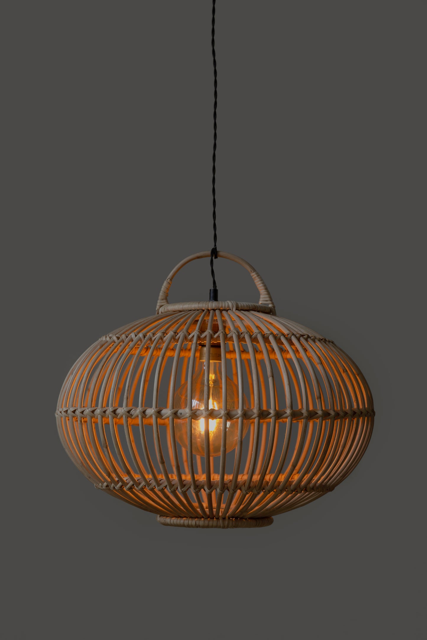 Rieten Lamp
