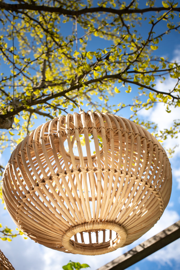Rieten Lamp
