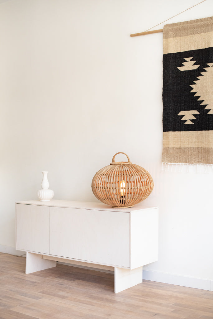 Rieten Lamp