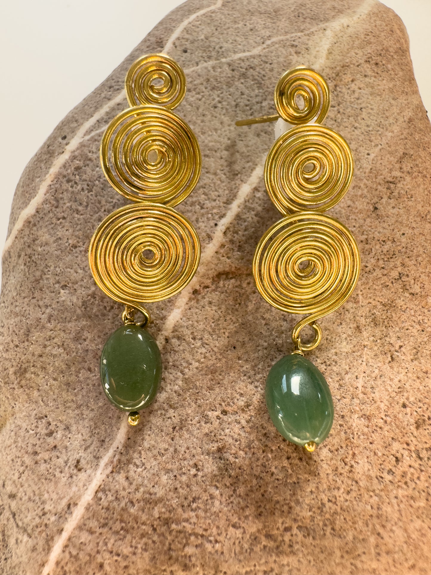 Oorbellen Aventurijn