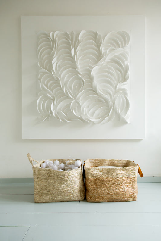Jute naturel mand
