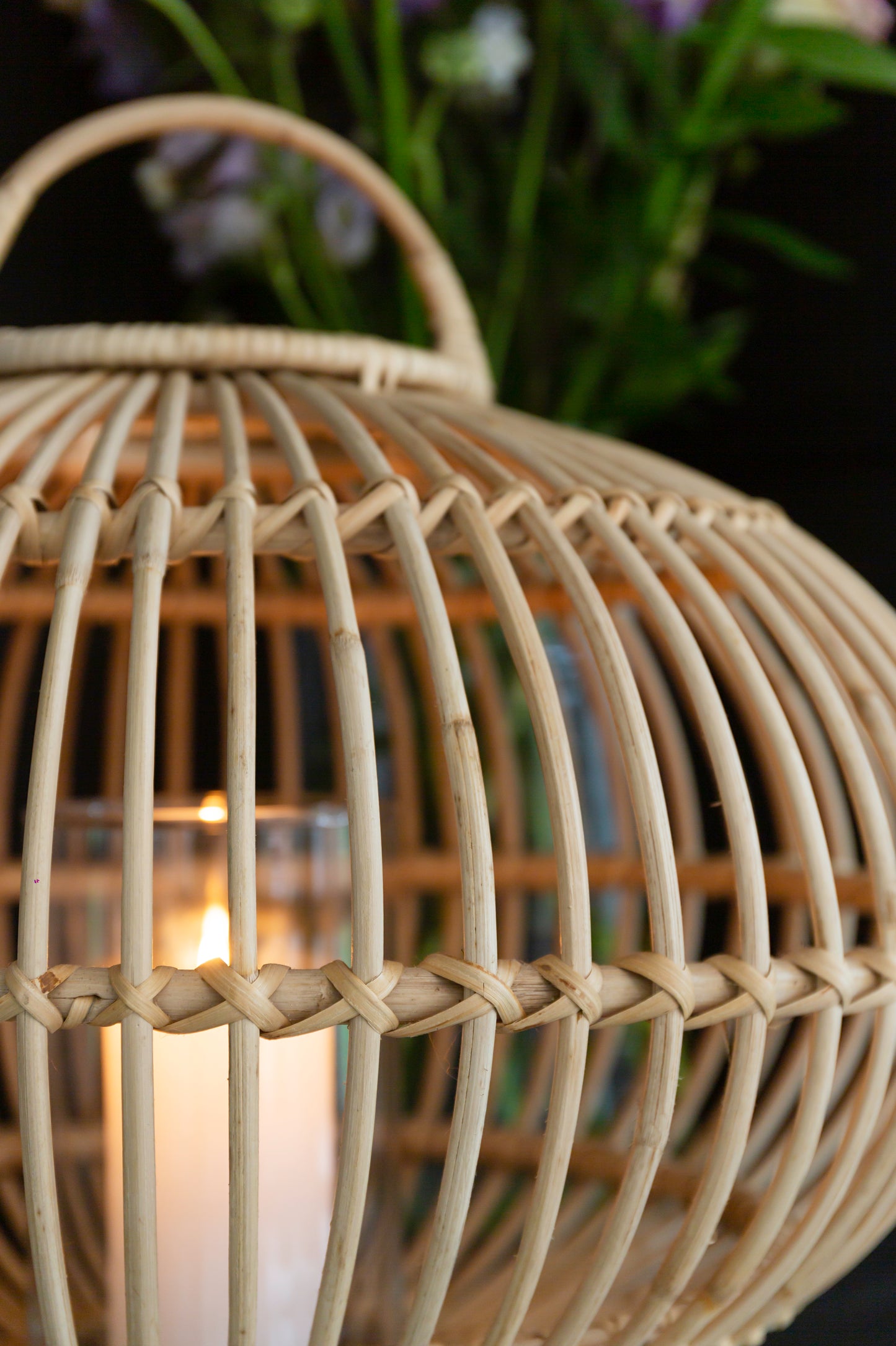 Rieten Lamp