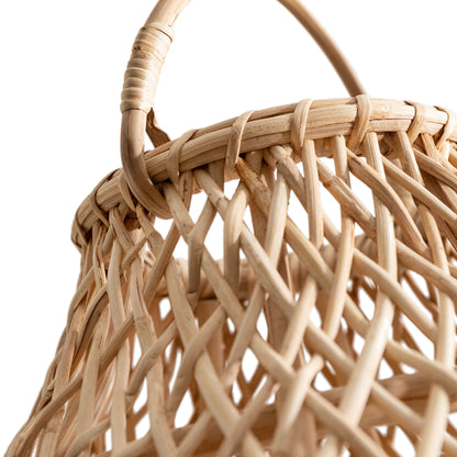 Rieten lamp