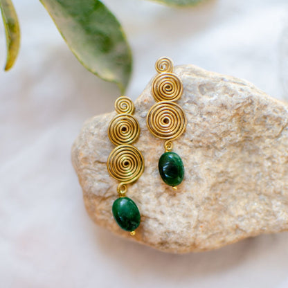 Oorbellen Aventurijn